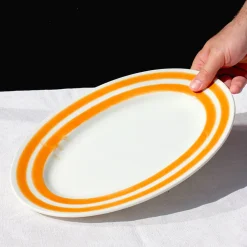 Petit plat ovale seventies