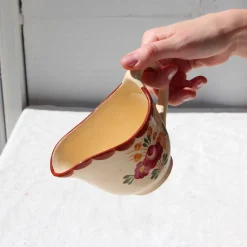 Petite saucière crème au bouquet