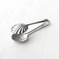Pince de service coquillage en inox