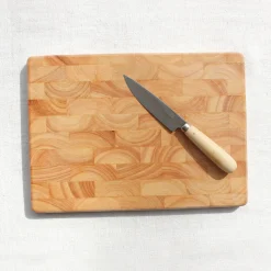Planche à découper en bois d'hévéa