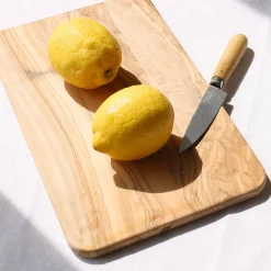 Planche en bois d'olivier massif