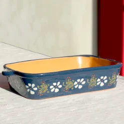 Plat à four rectangulaire alsacien