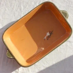 Plat à four rectangulaire alsacien