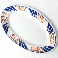 Plat ovale “Gaby” art déco