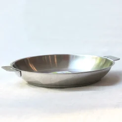 Poêle en inox 18/10 manche amovible