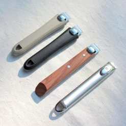 Poêle inox 18/10 cinq couches manche amovible