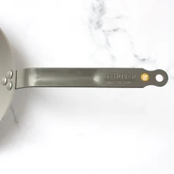 Poêle ronde grill en fer