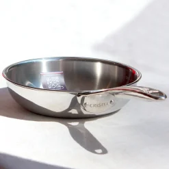 Poêle sauteuse en inox 18/10 cinq couches