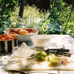 Presse-citron en verre