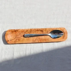 Repose cuillère en bois d’olivier