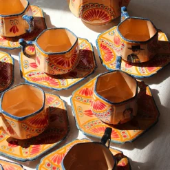 Service à café en faïence de Quimper