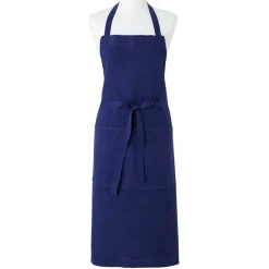 Tablier en lin et coton