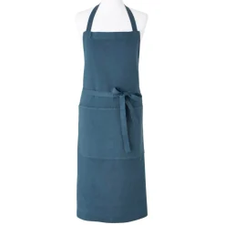 Tablier en lin et coton
