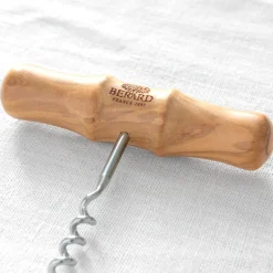 Tire-bouchon traditionnel avec manche en bois d’olivier