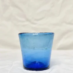 Verre à eau bullé