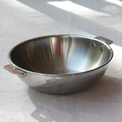 Wok en inox 18/10 avec manche amovible